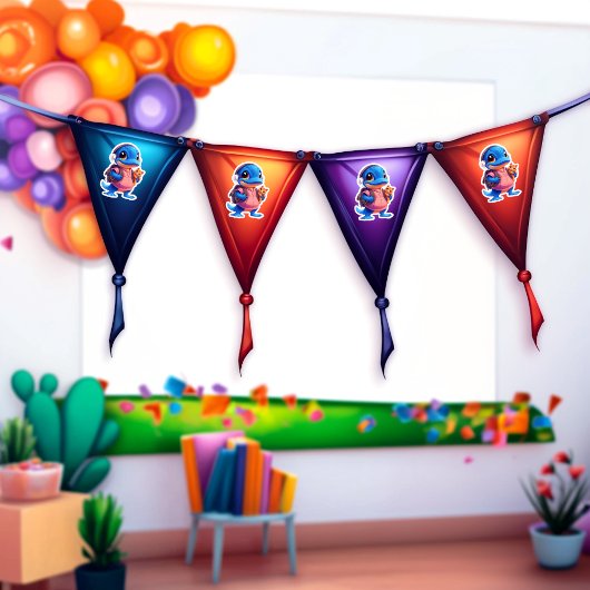 Sticker Feuille d'autocollants Shy Platypus 12