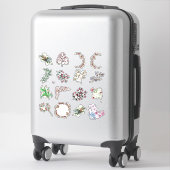 Sticker Feuille de bricolage Berries and Flowers Belle (Sur valise)