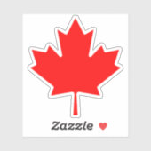 STICKER FEUILLE DE ÉRABLE (Feuille)