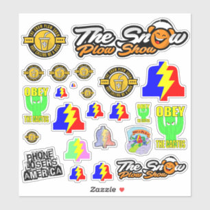 Sticker Feuille de PLA d'autocollants