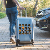 Sticker Feuille d'Halloween Éffrayant amusant (Valise Insitu)