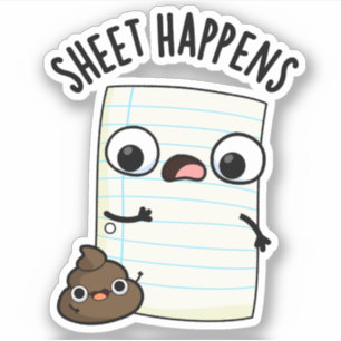 Sticker Feuille se produit amusant jeu de papier
