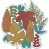 Sticker Feuilles d'automne (Devant)
