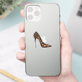 Sticker feuilles d'automne talons mode (Téléphone)