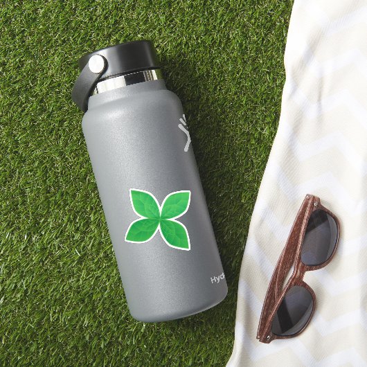 Sticker Feuilles de menthe (HydroFlask Insitu)