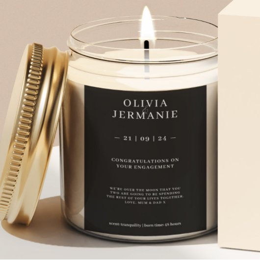 Sticker Fiançailles de luxe cadeau pour les couple