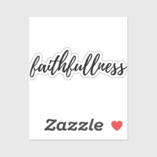 Sticker fidélité