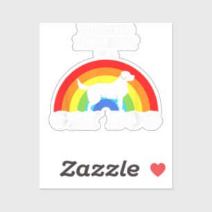 Sticker Fier Parent D'Un Chien Gay - Gay Dogs Pride
