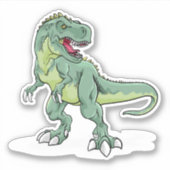 Sticker Fierce T-Rex (Devant)