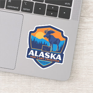 Sticker Fierté Alaska d'état