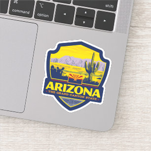Sticker Fierté Arizona 2 d'état