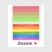 Sticker Fierté Aroflux (Feuille)