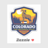 Sticker Fierté de l'État | Colorado (Feuille)