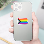 Sticker Fierté de l'État de Pennsylvanie LGBTQ Progress Pr (Téléphone)