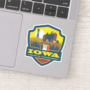 Sticker Fierté de l'État   Iowa