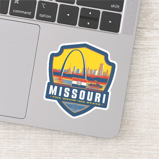 Sticker Fierté de l'État | Missouri (Détail)