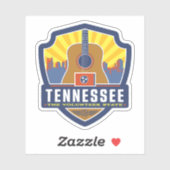 Sticker Fierté de l'État | Tennessee (Feuille)