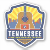 Sticker Fierté de l'État | Tennessee (Devant)