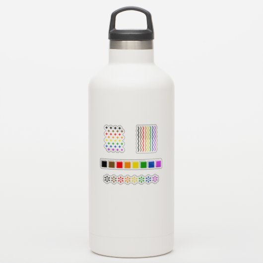 Sticker Fierté discrète (Gourde)