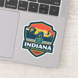 Sticker Fierté Indiana d'état