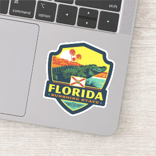 Sticker Fierté la Floride d'état