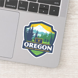 Sticker Fierté Orégon d'état