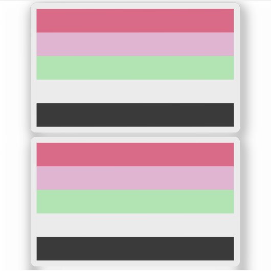 Sticker Fierté réciproamoureuse (Devant)