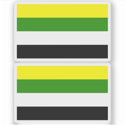 Sticker Fierté skoliosexuelle (Devant)