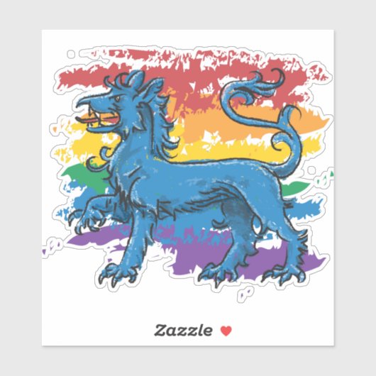 Sticker Fierté Sparky (Feuille)