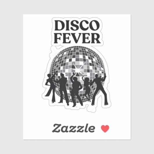 Sticker Fièvre Disco (Feuille)