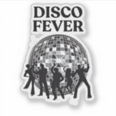 Sticker Fièvre Disco (Devant)