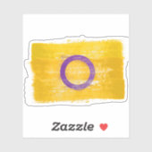 STICKER FILE INTERSEXE PEINTE (Feuille)