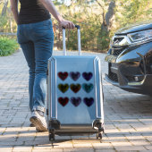 Sticker Filigree Goth Hearts (Valise Insitu)