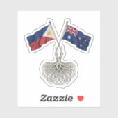 Sticker Filipino-Australien (Feuille)