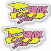 Sticker Fille BMX (Devant)