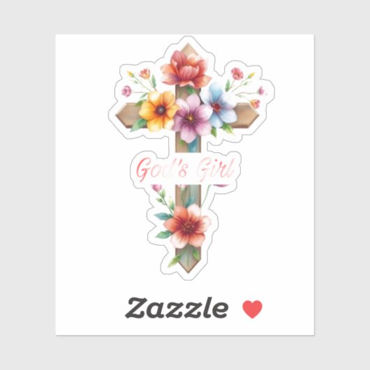 Sticker Fille de Dieu (Feuille)