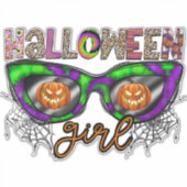 Sticker Fille Halloween (Devant)
