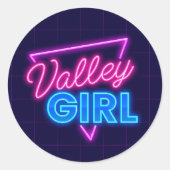 Sticker fille Neon Valley (Devant)