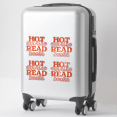 Sticker Filles Chaudes Lisent Des Livres (Sur valise)