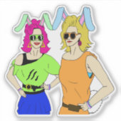 Sticker fillette (Devant)