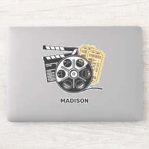 Sticker Film de nom personnalisé