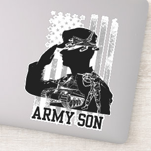 Sticker Fils de l'armée