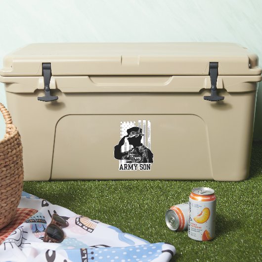 Sticker Fils de l'armée (Glacière)