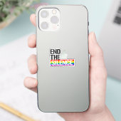 Sticker Finissez le silence (Téléphone)