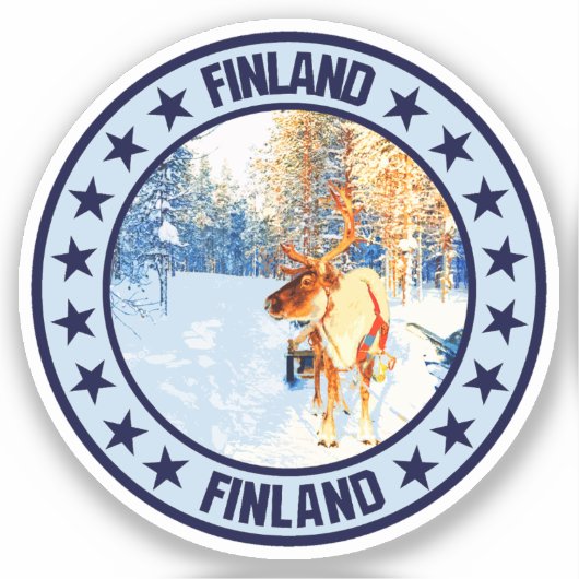 Sticker Finlande (Recto)