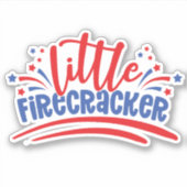 Sticker Firecracker 4 juillet (Devant)