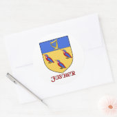 Sticker Fisher Family Shield (Enveloppe)