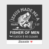 STICKER FISHER OF MEN (Feuille)