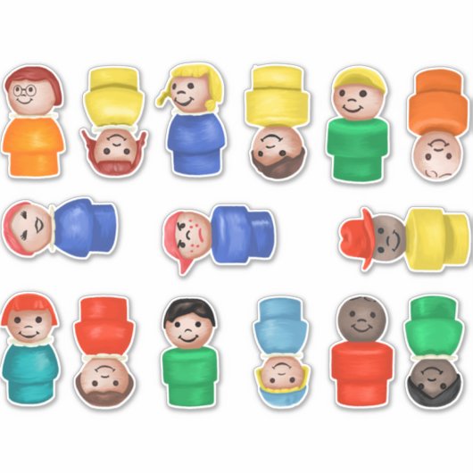 Sticker Fisher Price Petits Enfants (Devant)