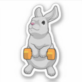 Sticker Fitness Rabbit Dumbbell (Devant)